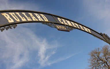 Gate at Historic Bullard City Cemetery in Bullard Texas