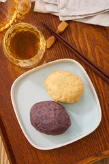 おはぎ – あんこときな粉の伝統的な和菓子