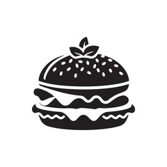 food vector silhouette clip art logo illustration