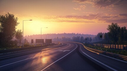 Sunrise Highway: A Serene Road Trip