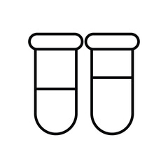 test tube Vector icon