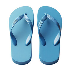 Flipflops isolated on transparent background
