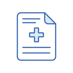 Fototapeta premium med records Vector icon