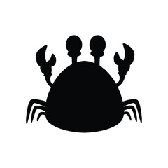 vector illustration of a crab