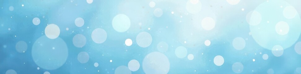 Obraz premium Soft pastel blue canvas speckled with white Delicate, calming, serene , design, backdrop, dots
