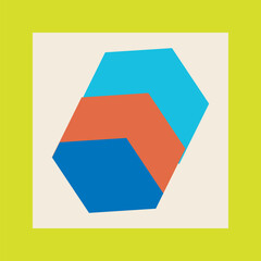 Neo Geometric Shape. Neo Geo Shape.