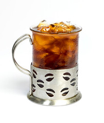 Iced Americano  in a glass