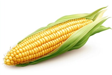 Fresh Corn Cob, Close-up