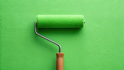 Fototapeta premium A close-up of eco-friendly non-toxic paint for sustainable projects.