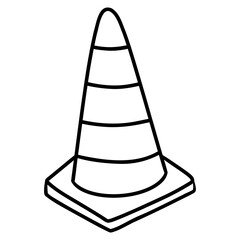 traffic cone icon