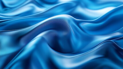 Blue abstract background, wavy concept design. Vector illustration