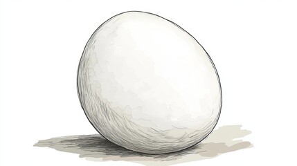 Egg, Egg Vector, 2D Egg Illustation