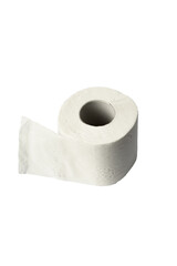 Toilet paper on transparent png. Soft toilet paper