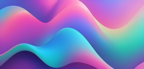 Holographic Gradient Background 2