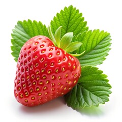 strawberry isolated on white background
