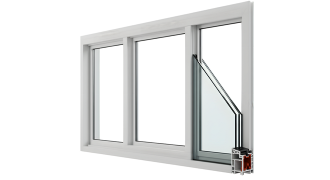 Window frames isolated on transparent background png