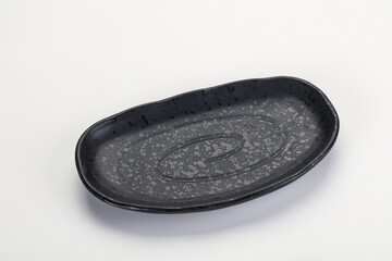 Empty clean color plate dishware