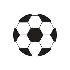 Fototapeta premium soccer ball on white background