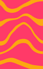 Cute backdround in pink and orange colors. Template for design cards, t-shirts, posters, covers, banners etc.