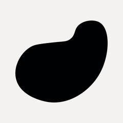 Abstract shape clip art vector