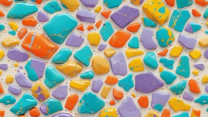 abstract background with colorful bubbles