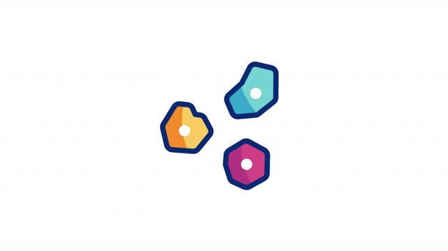 Climbing Holds Animated Alpha Icons loop