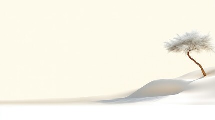 Minimalist Desert Scene