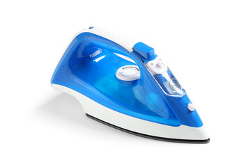 Modern iron isolated on white background