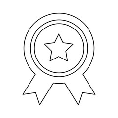 Reward icon in line style