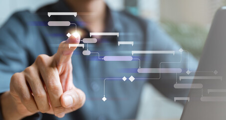 Workflow process solution plan management. Flowchart implement strategy interface diagram.