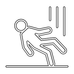 Faint icon in line style