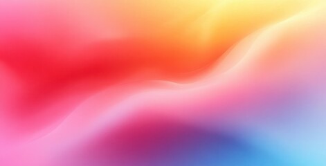 Obraz premium Abstract Soft Pastel Gradient Background Warm Light Blurred Texture Smooth Vibrant Colorful Design