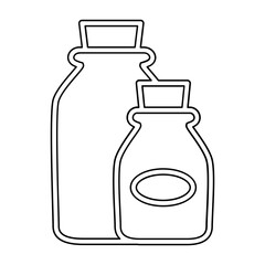 Spa product icon in line style
