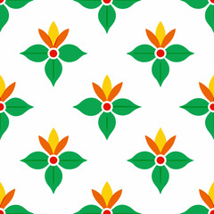 Shameless Pattern Design on white background 