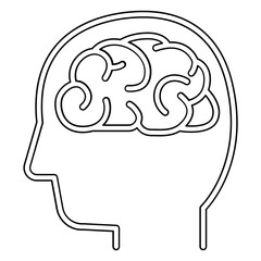 Creative icon in line style