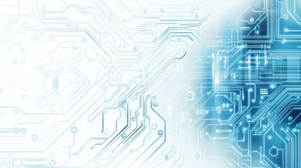 Obraz premium Abstract circuit board technology background image