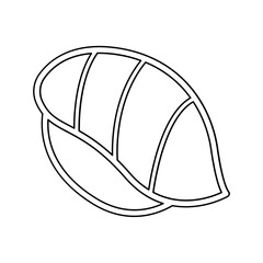 sushi icon in line style