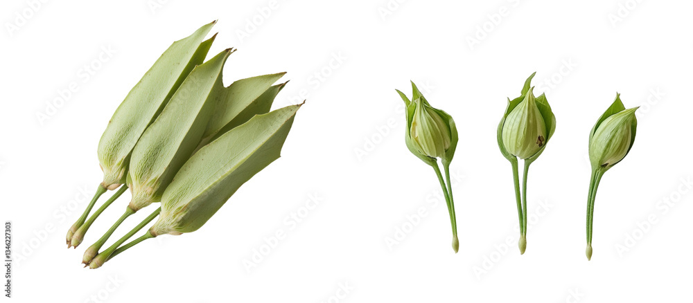 Poster seeds from the maple tree, or acer pseudoplatanus, can be seen in pictures as solitary objects on a 