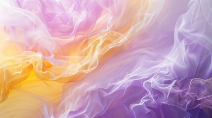 Obraz premium Abstract vivid colorful wave flowing express dreamy texture. Seamless texture vividness pastel swirling convey sense of gentle and soft emotion scene perfect for effect and graphic design. AIG51.