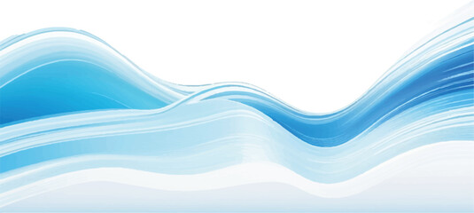 Modern Light Blue Flowing water ocean Curve Background with a Subtle Gradient Effect, Great for Branding, Advertising, and Digital Design Projects
