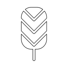 Tree icon in line style