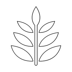 Tree icon in line style