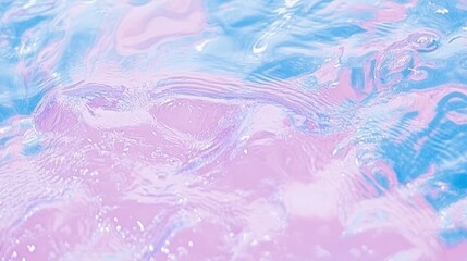 Pastel water ripples, pool surface texture
