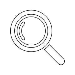 Search icon in line style