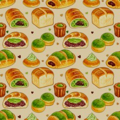 set of food icons
