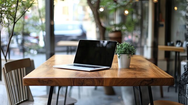 A comfortable office desk setup featuring a solid acacia wood top with a durable coating - Powered by Adobe