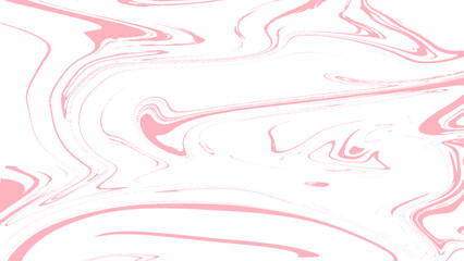 Abstract Liquid Pink and White Marble Background
