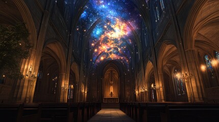 Fototapeta premium Celestial Cathedral