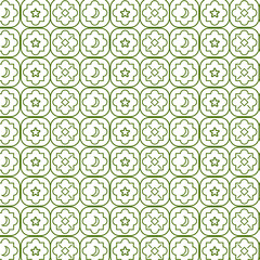ramadan mozaic geometric seamless pattern background