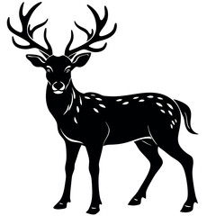 A Deer Silhouette Unveiled